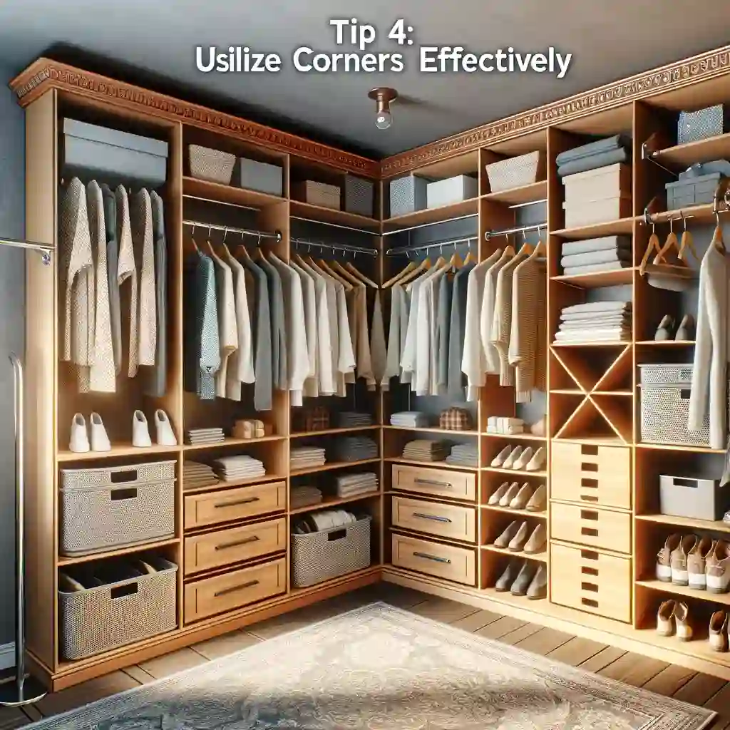 Tip 4: Utilize Corners Effectively