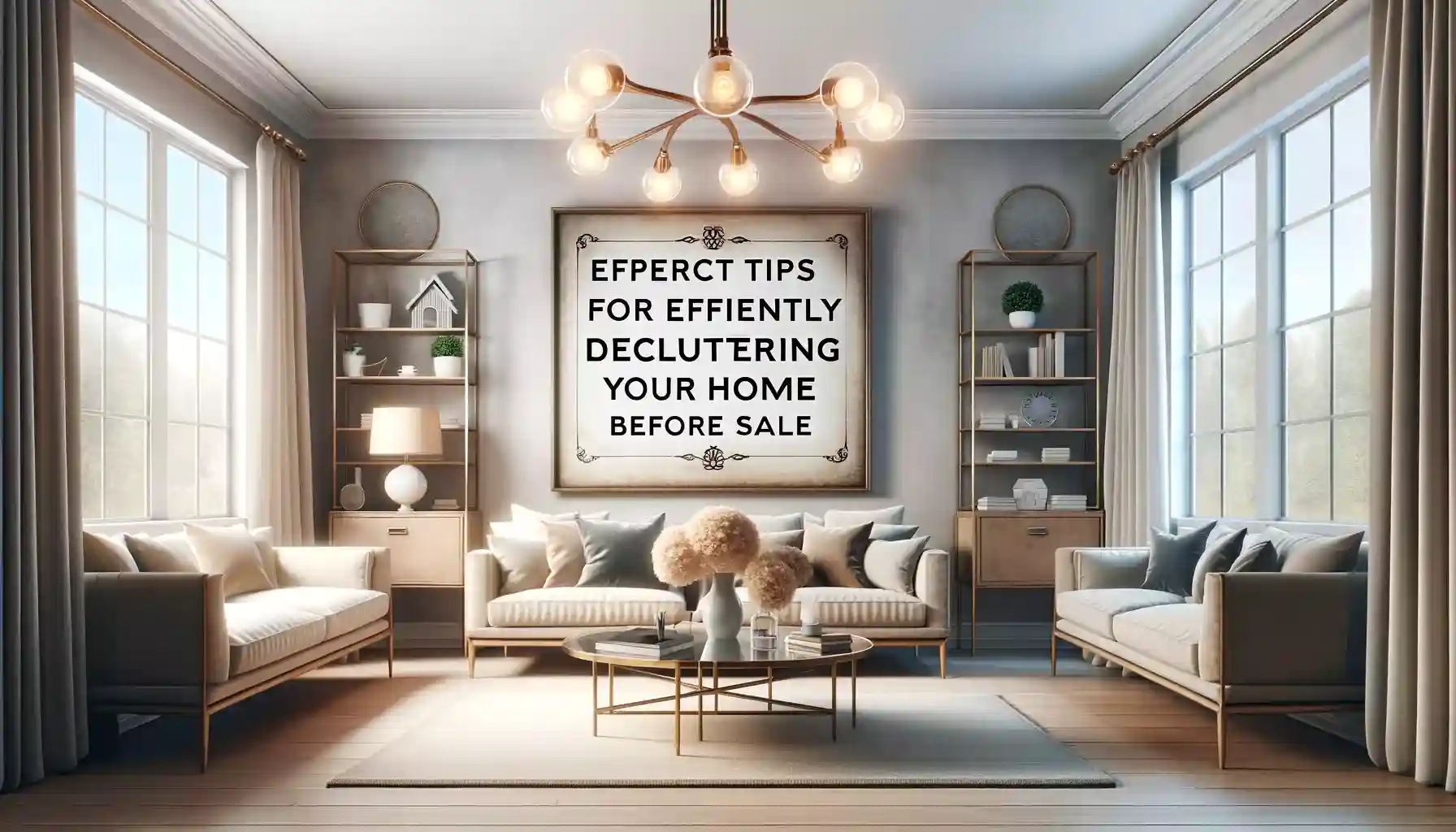 Expert Tips for Efficiently Decluttering Your Home Before Sale